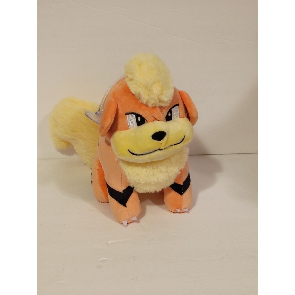 Pokemon Plush Growlithe 8"‎ Inches  (NEW) Official.